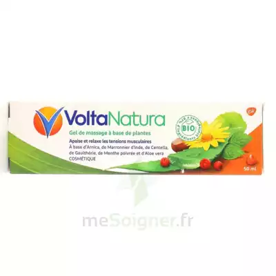 Voltanatura Gel De Massage Plantes Bio T/50ml à Vierzon