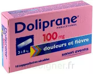 Doliprane 100 Mg Suppositoires Sécables 2plq/5 (10) à Vierzon